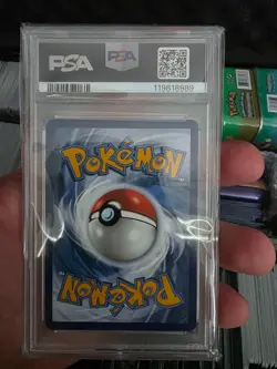 2024 Pokemon Surging Sparks Latios Illustration Rare (#203/191) in a PSA 9 Mint - Image 3