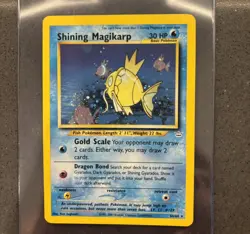 Pokemon TCG Shining Magikarp 66/64 Neo Revelation Secret Rare Holo English 2001 - Image 1