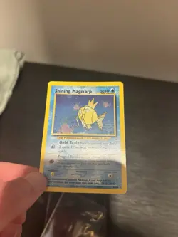 Pokemon TCG Shining Magikarp 66/64 Neo Revelation Secret Rare Holo English 2001 - Image 3