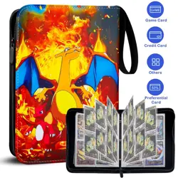 Card Book Holder Binder Album Collection Pocket 400 Trading Pokemon Card Case - Image 1