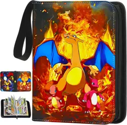 Card Book Holder Binder Album Collection Pocket 400 Trading Pokemon Card Case - Image 2