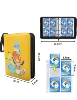 For Pokemon Trading Cards Album Folder 400 Pockets Card Binder Holder Gifts UK - Image 2