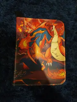 Charizard Pokemon Zip Trading Card Binder 4 Pocket - Image 1