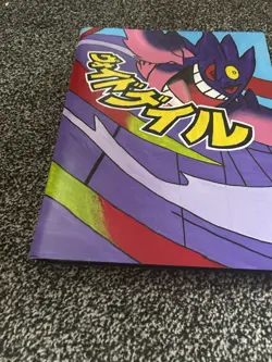 pokemon mega gengar customised trading card binder 540 card slots - Image 3