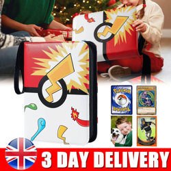 Pokemon Trading Card Folder - Album Holds 400 Cards Portfolio Binder Wallet - Image 1