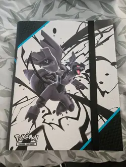 Pokemon Trading Card Game Black Bolt Zekrom Binder 9-Pocket Album - Image 1