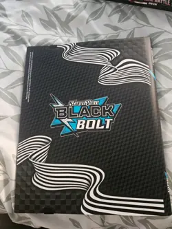 Pokemon Trading Card Game Black Bolt Zekrom Binder 9-Pocket Album - Image 2
