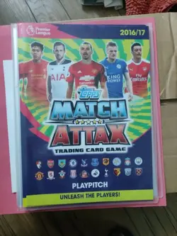 Football Match Trading Card Binder Album Folder World Cup Pokemon - Image 1