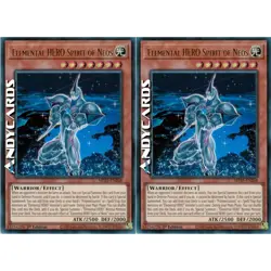 ELEMENTAL HERO SPIRIT OF NEOS 2x • Ultra R • MP25 EN268 • 1Ed • Yugioh ANDYCARDS - Image 1