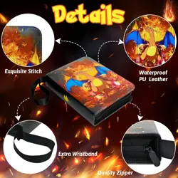 Trading Cards Album Folder 400 Pockets Card Binder Holder for Pokemon Card - Image 4