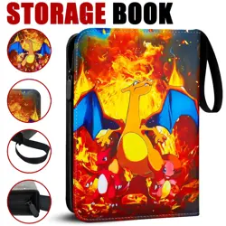 400 Slots Trading Cards Album Folder Pockets Card Binder Holder for Pokemon Card - Image 1