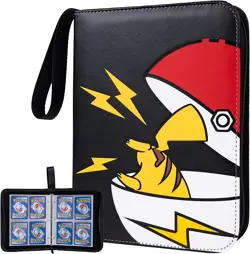 Pokemon Card Folder Trading Cards Album Portfolio Binder 400 Pockets Gift UK - Image 1