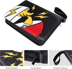 Pokemon Card Folder Trading Cards Album Portfolio Binder 400 Pockets Gift UK - Image 2