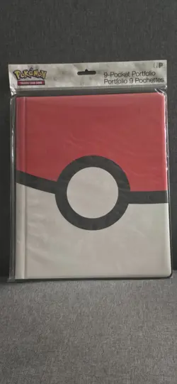 Pokemon Poke Ball 9-Pocket Card Binder / Trading Card Portfolio - Image 1