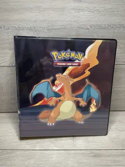 Ultra Pro Pokemon official licensed Trading Card Folder Albums Binder Charizard - Image 1