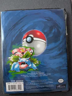 Vintage Pokemon Binder Folder Trading Card Album Original Base Set WOTC 1999 - Image 2