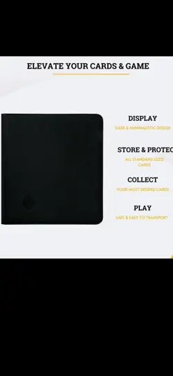 Card Guardian 12 Pocket Card Binder Zipper Premium Trading Card Binder Pokemon - Image 3