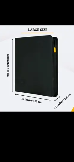 Card Guardian 12 Pocket Card Binder Zipper Premium Trading Card Binder Pokemon - Image 5