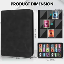 For Pokemon Premium Trading Card Binder A3 Album Folder 9-Pocket Holds 252 Cards - Image 2