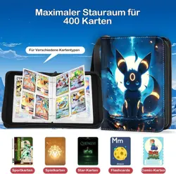 400 Pocket Card Binder Album Folder Holder For Pokemon Trading Cards Storage New - Image 3