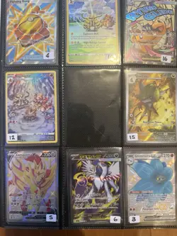 Pokemon Trading Card Game Mixed Card Lot Binder Bundle - Image 2