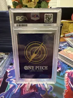 2024 One Piece Promos Monkey D. Luffy Uta Deck Battle-Winner PSA 10 #061 - Image 2