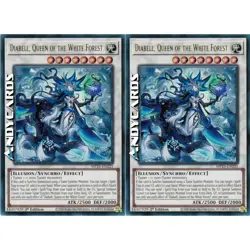 DIABELL, QUEEN OF THE WHITE FOREST 2x • Ultra R • MP25 EN221 • 1Ed • Yugioh! - Image 1