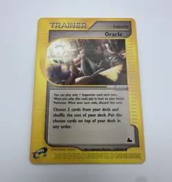 Pokemon TCG Oracle 138/144 Skyridge 2003 English Regular Uncommon Unlimited - Image 1