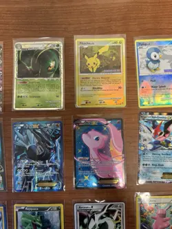 Pokemon EX and Vintage Damaged Card Lot Holos And Mega - Image 4