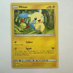 Minum & Plusle 4 Card Lot ~Cute cards~ Pokemon TCG - Image 4