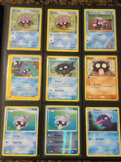 Shellder Cloyster Pokemon Card Lot - WOTC & EX to Modern Collection #90-91 - Image 1