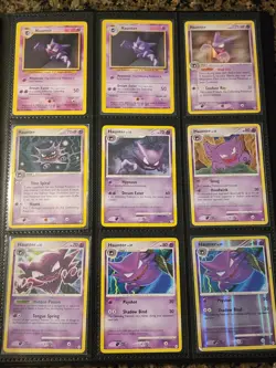 Gastly Haunter Pokemon Card Lot - WOTC & EX to Modern Binder Collection #92-93 - Image 5