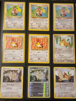 Farfetch'd Pokemon Card Lot - WOTC & EX to Modern Binder Collection #83 - Image 1