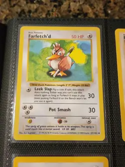 Farfetch'd Pokemon Card Lot - WOTC & EX to Modern Binder Collection #83 - Image 4
