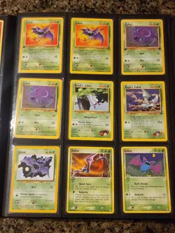 Zubat Golbat Pokemon Card Lot - WOTC & EX to Modern Collection #41-42 - Image 1