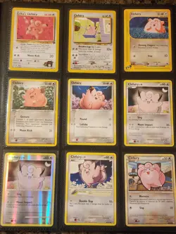 Clefairy Clefable Pokemon Card Lot - WOTC & EX to Modern Collection #35-36 - Image 1