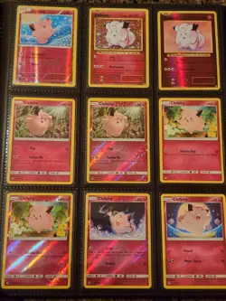Clefairy Clefable Pokemon Card Lot - WOTC & EX to Modern Collection #35-36 - Image 3