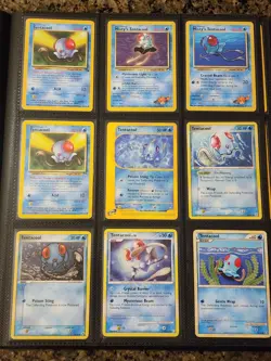 Tentacool Tentacruel Pokemon Card Lot - WOTC & EX to Modern Collection #72-73 - Image 1