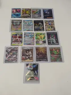 Pokemon Japanese SAR-SR-AR-GX-Hyper Rare-Full Art-17 Card Holo Lot - Image 1