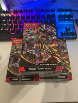 Pokemon Card Lot - Pitch Black C/UC W/ Holos & Reverse Holos For Goomb! - Image 1