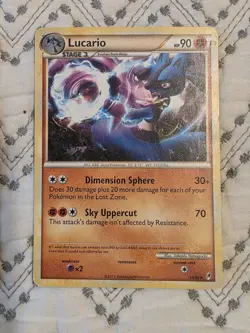 Pokemon TCG 6-Card Lot English WotC: Flareon, Lucario, Vaporeon +3 - Image 3