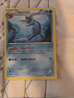 Pokemon TCG 6-Card Lot English WotC: Flareon, Lucario, Vaporeon +3 - Image 4