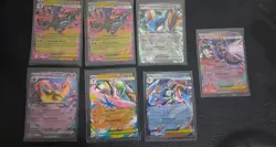 TCG Pokemon Chaos Rising Ex Card Lot Of 7 - Image 1