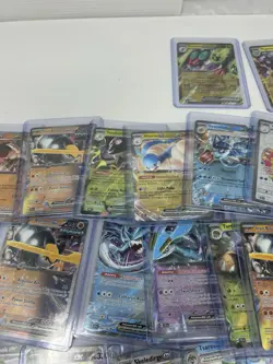 Pokemon Card Lot 77 OFFICIAL TCG Cards Holo EX - Image 3