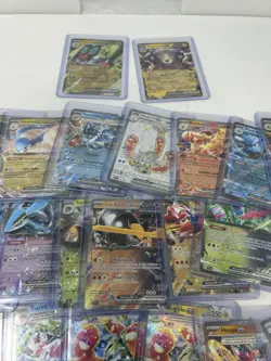 Pokemon Card Lot 77 OFFICIAL TCG Cards Holo EX - Image 4