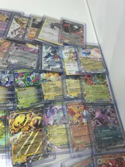 Pokemon Card Lot 77 OFFICIAL TCG Cards Holo EX - Image 5
