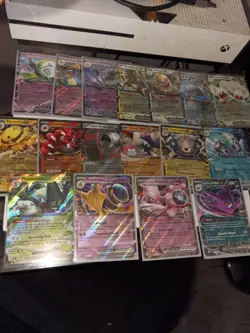 Pokemon TCG 17 Double Rare Card Lot Mewtwo, Alakazam , NM Condition - Image 1