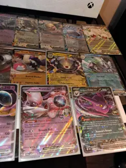 Pokemon TCG 17 Double Rare Card Lot Mewtwo, Alakazam , NM Condition - Image 4