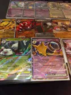 Pokemon TCG 17 Double Rare Card Lot Mewtwo, Alakazam , NM Condition - Image 5