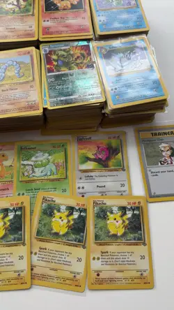 Vintage Pokemon Card Bulk Lot 1000+ cards 1999 Base Set,Fossil, Jungle - Image 2